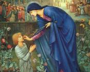 女修道士的故事 - 爱德华·科莱·伯恩·琼斯